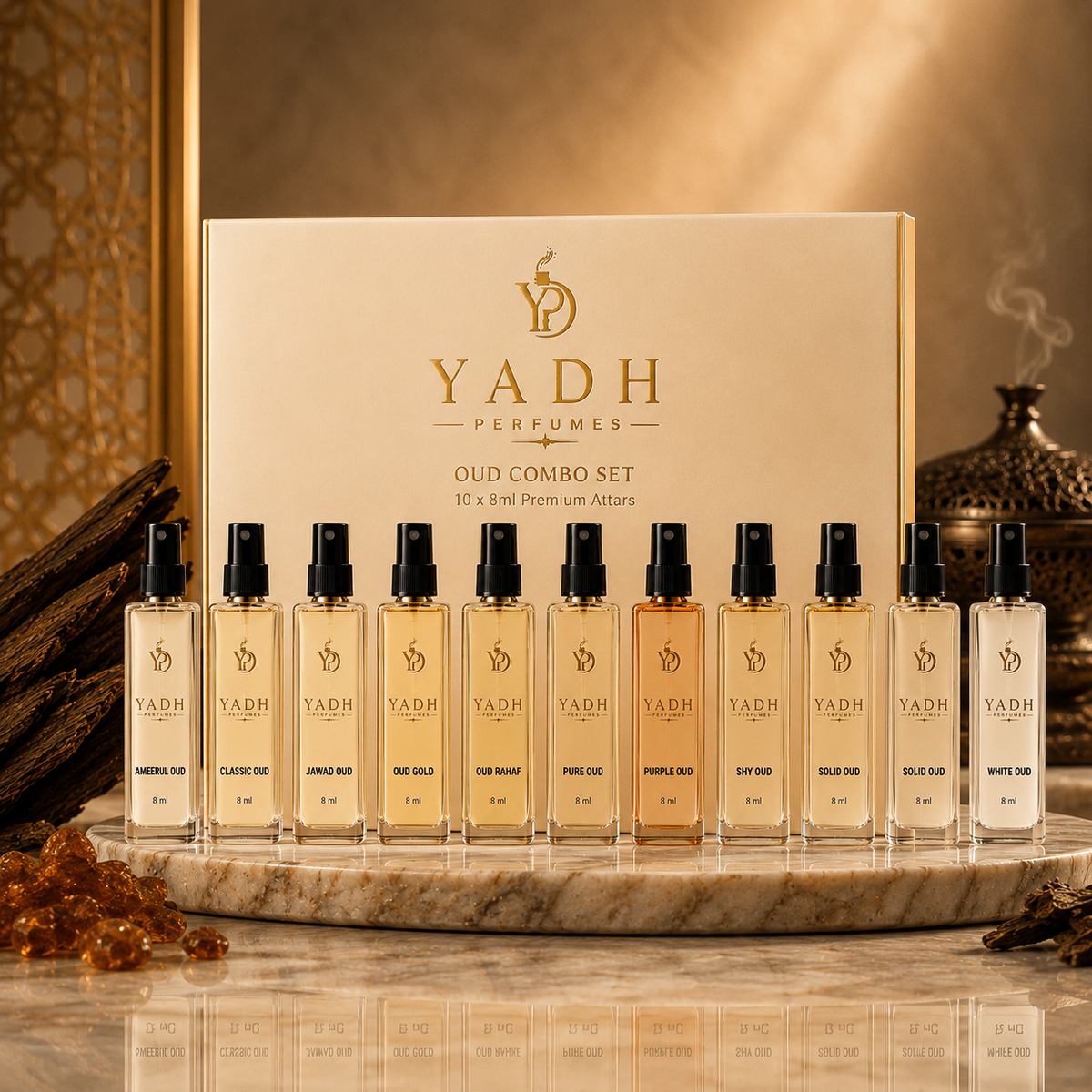 YADH Premium Oud Perfume Combo